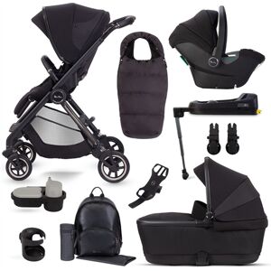 Silver Cross Dune + First Bed Folding Carrycot Ultimate Travel System Bundle, Space