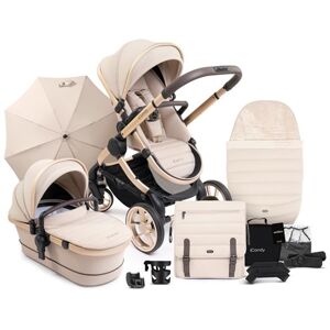 iCandy Peach 7 Combo Pushchair Complete Bundle - Biscotti