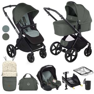 Jane Muum-4 + Sweet + Koos iSize, 10 Piece Travel System Bundle - Botanic