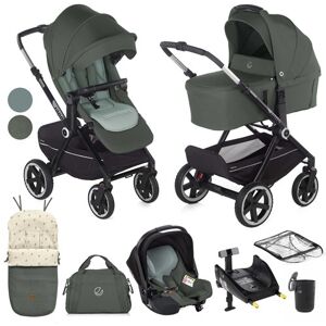 Jane Crosslight-3 + Sweet + Koos iSize, 10 Piece Travel System Bundle - Botanic