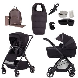 Silver Cross Dune + First Folding Carrycot With Accessory Pack, Space