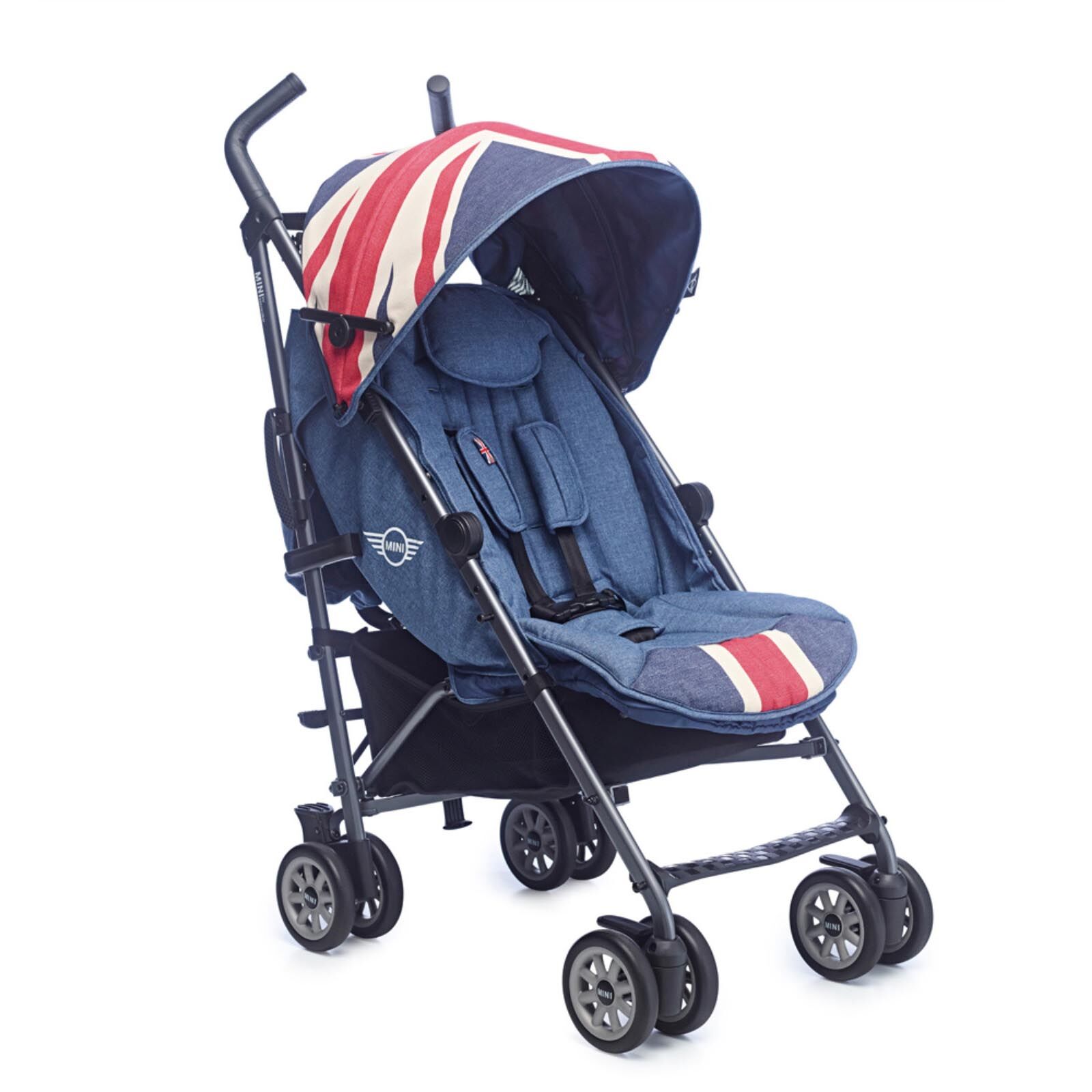 MINI by Easywalker Pushchair Buggy - Union Jack Vintage