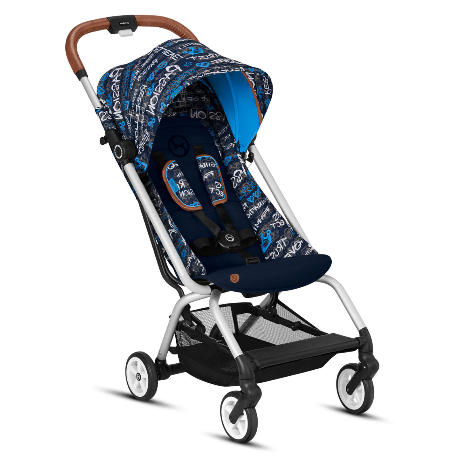 Cybex Eezy S Gold Fashion Edition Pushchair Stroller - Trust Blue
