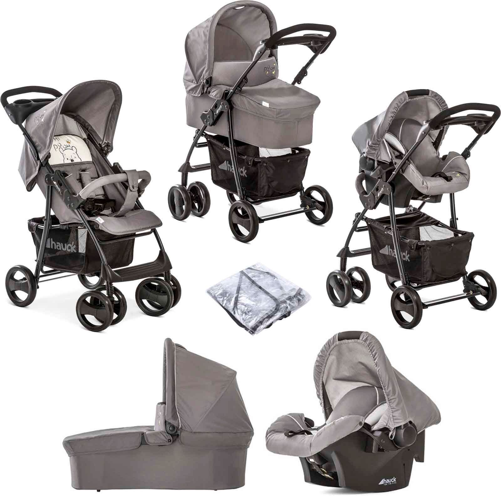 Hauck Disney Shopper Trio Set Travel System - Pooh Cuddles