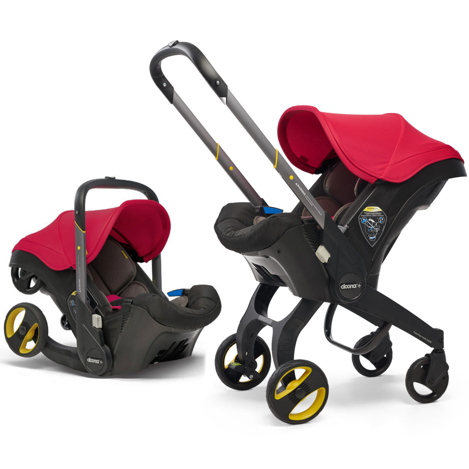 Doona Infant Car Seat / Stroller - Flame Red