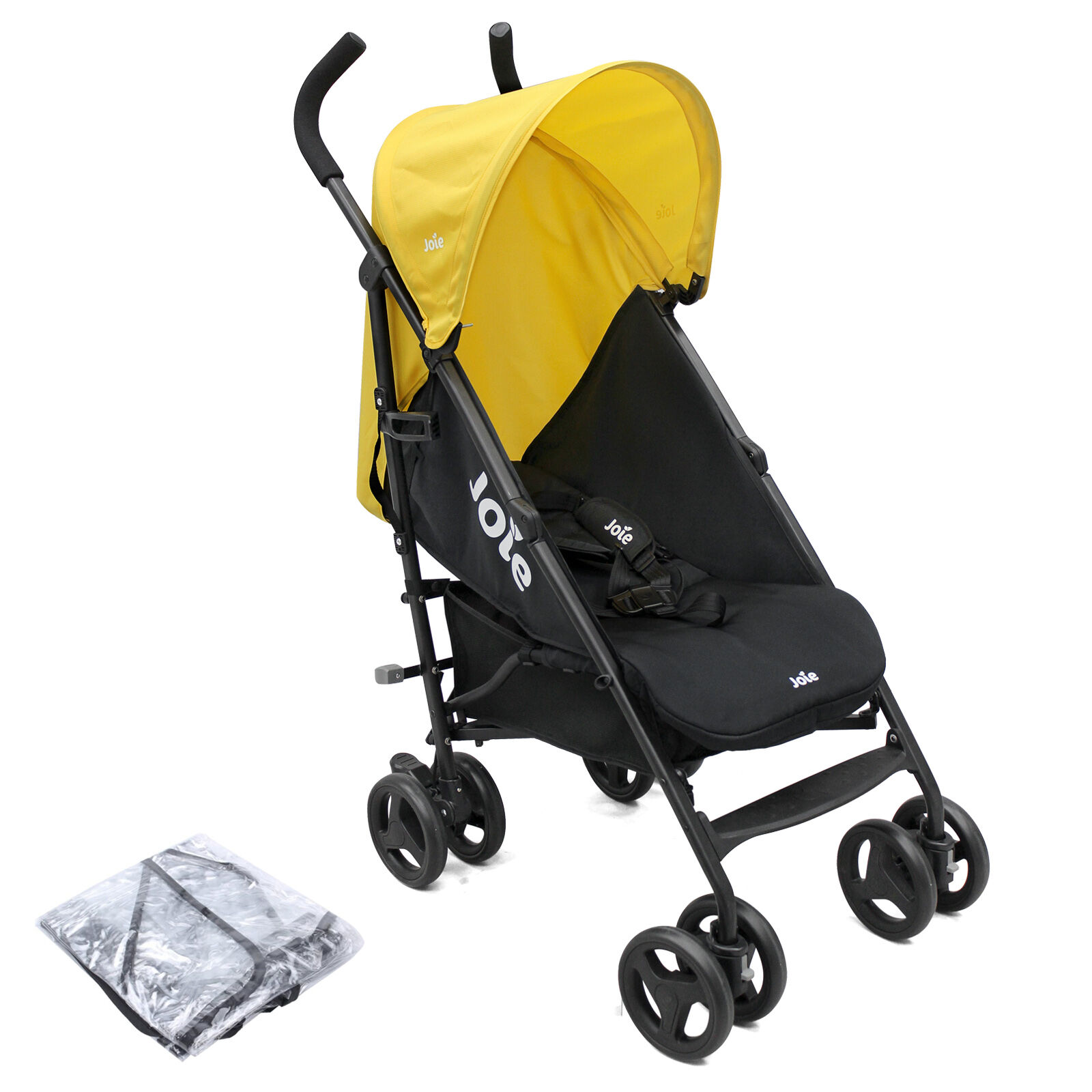 Joie Nitro Pushchair Stroller with Raincover - Yellow