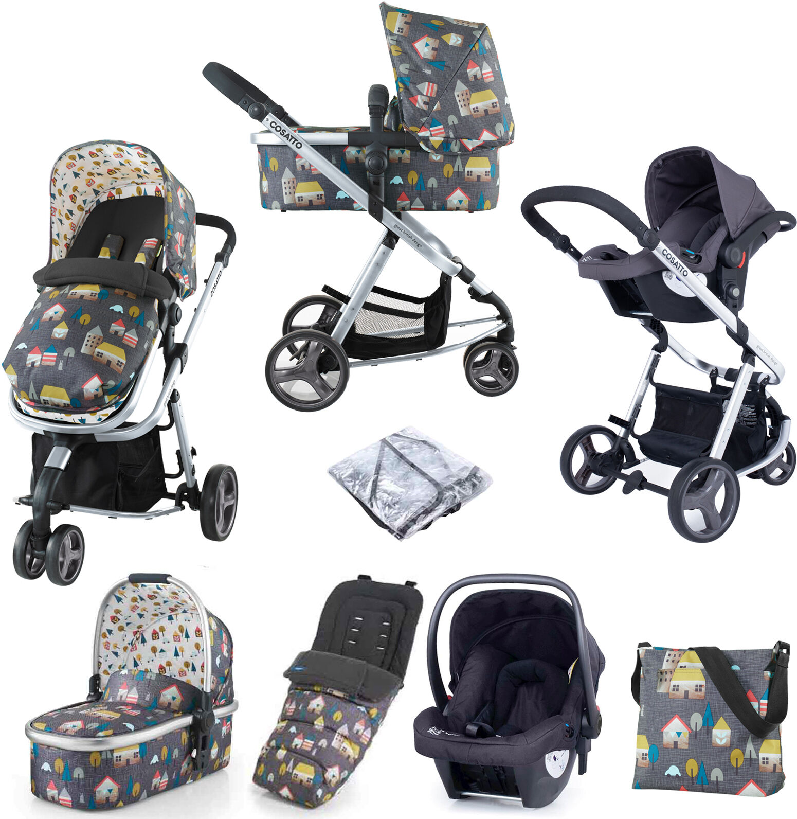 Cosatto Giggle 2 (Hold) Travel System - Hygge Houses