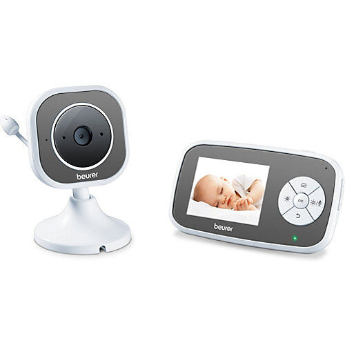 Beurer "2,8"" Video Babyphone BY 110 weiß/grau"