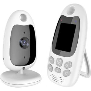 AIZHENCHEN Babyalarm med kamera Bærbar 2,4 Ghz nattesyns video babyalarm