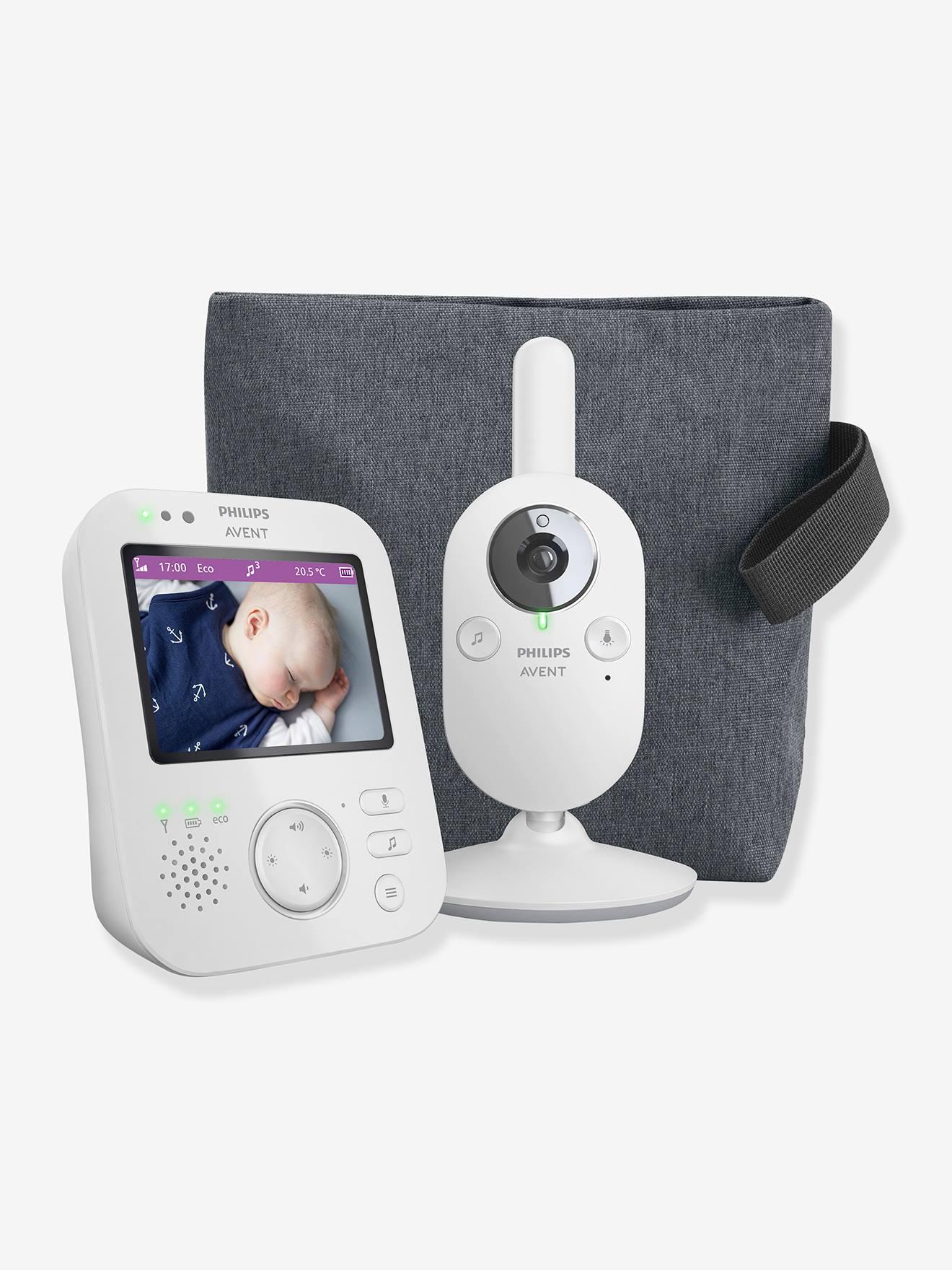 Vigilabebés con vídeo digital Philips AVENT SCD892/26 blanco