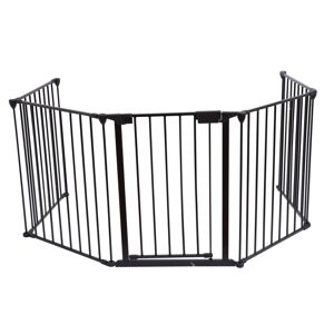 Bc-elec - B101201 Barriere de securite grille de protection pour enfants pour cheminee et escaliers longeur totale 3 metres