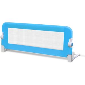 Maisonchic - Barrière de lit enfant Barrière de sécurité 102x42 cm Bleu - Publicité