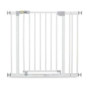 Hauck Porte Barrière de Sécurité Open N Stop + Rallonge 9 cm Blanc - Publicité