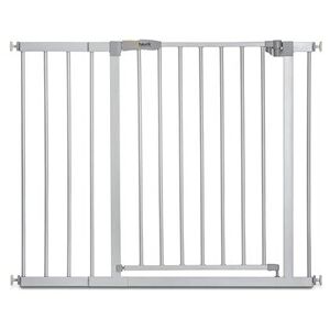 Hauck Porte de sécurité Gate Stop N Safe 2 + Rallonge 21 cm Argent - Publicité