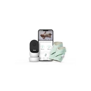 Owlet Babyphone Monitor Duo Plus Smart Sock 3 + Cam 2 - Vert Menthe - Publicité