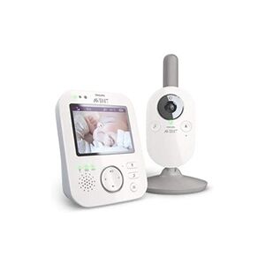 Avent PHILIPS SCD843/26 Babyphone vidéo - Technologie A-FHSS - Ecran 3.5 - Fonction Répondre a bébé - Publicité