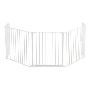 BabyDan Barrière de sécurité multifonction XL, blanc