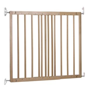 VEVOR Barrière de Sécurité Extensible 75-135 cm Hauteur de 76 cm Barrière  d'Escalier à Fermeture Automatique sans Perçage Grande Ouverture 533 mm à  180° Clôtures Enfants et Chiens pour Couloir Noir