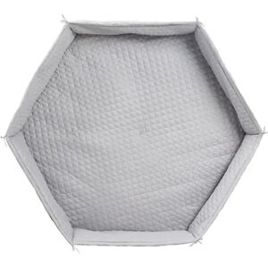 Matelas tapis de parc enfant hexagonal Style gris