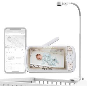 Babyphone vidéo numérique VM65X Connect fixation lit enfant