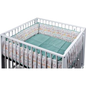 tiSsi® Matelas de parc bebe Moritz Wonderful World multicolore 96x80 cm