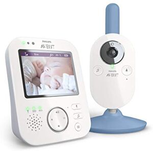 Philips Baby Monitor SCD845/26 Vidéo-Moniteur pour bébé FHSS Bleu Blanc 300 m 300 m 300 m FHSS 2,4 GHz - Publicité