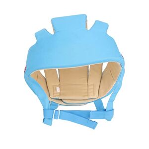 ZJchao Casque de sécurité Réglable pour bébé, Bonnet de Protection de Tête en Coton avec Couverture à 360 Degrés, adapté pour Apprendre à Ramper, Marcher, S'asseoir, Respirant et (BLUE) - Publicité