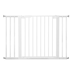 BabyDan Premier Barrière à Fixation par Pression pour Porte/Escalier, Blanc, 105,5 112,8 cm - Publicité