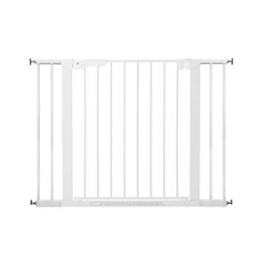 BabyDan Premier Barrière à Fixation par Pression pour Porte/Escalier, Blanc, 99 106,3 cm - Publicité