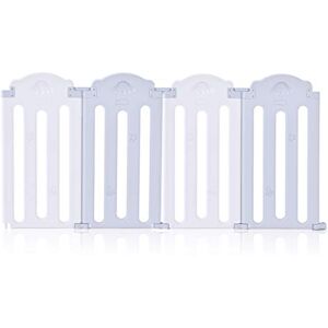 Baby Vivo Parc Bébé Barrière Sécurité Plastique Enfant Protection Porte  Pliable