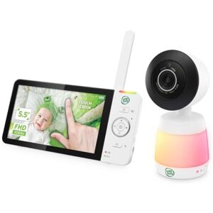 leapfrog LF2936FHD Remote Access Smart Video Baby Monitor with 5.5" FHD Touch Screen Parent Viewer - Publicité