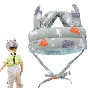 Rosixehird Casque Bébé Antichoc Protection, Sécurité Bébé Réglable en Coton Respirant, Chapeau Sécurité Domestique Tête Protection pour Sécurité à Ramper et archer - Publicité