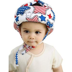 seaNpem Bonnet de protection pour bébé et tout-petit, taille réglable, pour apprendre à marcher ou à courir, casque de sécurité souple, chapeaux de protection de la tête anti-chute et anti-collision, pour - Publicité