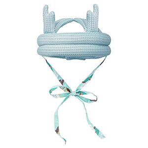 ITODA Bébé Tout-petit Casques de Sécurité Chapeaux Antichute Anti-Collision Style de dessinée Casquette de Protection Tête Réglable pour Enfants 6 à 36 mois pour Apprendre à Ramper et Marcher - Publicité