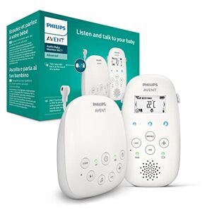 Philips Écoute-bébé Audio avec Technologie DECT, Son cristallin 100% privé, 0 interférence, Son limpide, Veilleuse et berceuses (Modèle SCD713/26) - Publicité