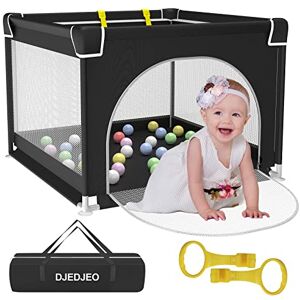 LIFEZEAL Grand Parc Bébé Pliable 16/14 Panneaux, Enclos de Jeu Ours en  HDPE, Parc Enfant Modulable avec Porte, Centre d'activité Bebe, Rangement