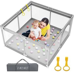 SUPERBE BEBE Parc Bébé Modulable XXL Pliable 150x150 cm Parc de Jeux Enfant  Pliable Très Haute