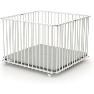 Webaby Parc pliant 100x100 blanc Blanc 102x74x101cm