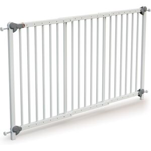 Webaby Barrière de sécurité ultra-extensible blanc Blanc 152x77x8cm