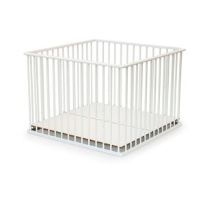 Webaby Parc fixe 100x100 blanc