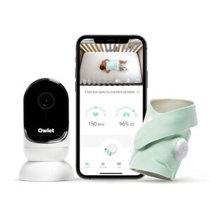 Babyphone Owlet Monitor Duo Smart Sock 3 et Caméra HD - Publicité
