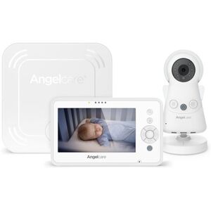 Babyphone vidéo Angelcare avec détécteur de mouvements AC25 Blanc Blanc - Publicité