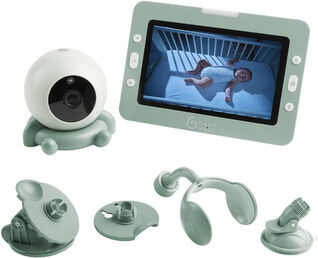 Babymoov Babyphone vidéo YOO GO PLUS vert pastel