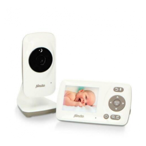 Real Baby Alecto Baby Monitor Video Full Eco Telecamera Doppia Via Monitor 2.4''