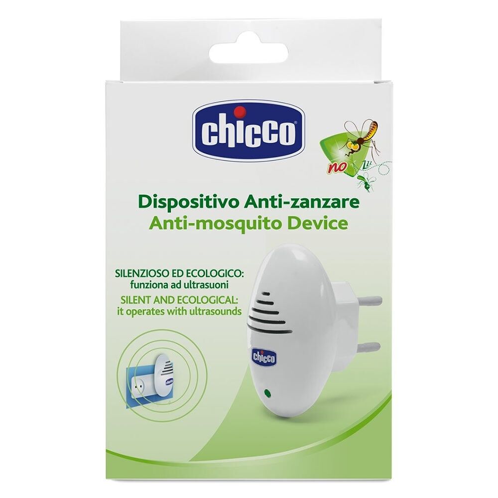 Chicco NOzzz - Ultrasuoni Spina Dispositivo Anti-Zanzare Silenzioso, 1 Pezzo