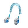 HDHL Anti-verloren riem veiligheid tractie touw baby anti-verloren armband code lock stijl. blauw 2,5 meter