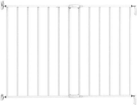 Noma Porta de Segurança Extensível Metal Branca (62-106 cm)