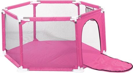 Insma Parque IS-P12 Baby Playpen (Rosa - 129x66 cm)