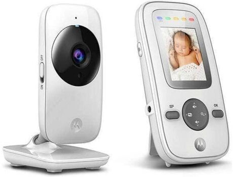 Motorola Intercomunicador para Bebé Mbp481 (Vídeo - Alcance até 250m)