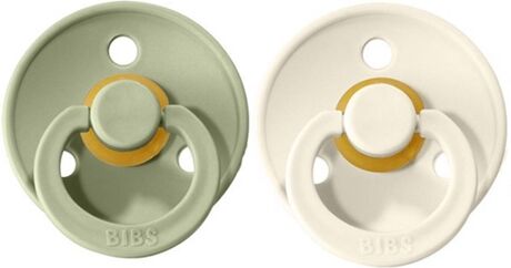 Bibs Chupetas Sage Ivory (2 pzs. - 6-18m)